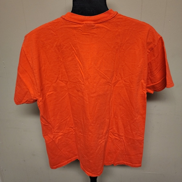 Hanes Beefy-T Men's Size Large  Shooters Ft. Lauderdale Orange T-shirt - Picture 7 of 7